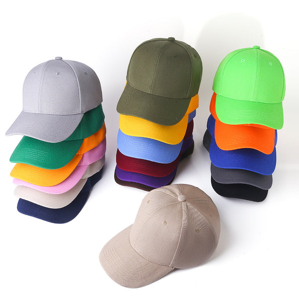 Classic solid color baseball cap